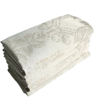 Earth Collection Damask 2 Napkin Set of 6