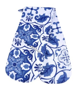 Robyn Valerie Cape Blue Double Oven Glove 