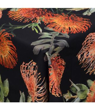Botanica Pin Cushion - Black - Fabric By The Meter