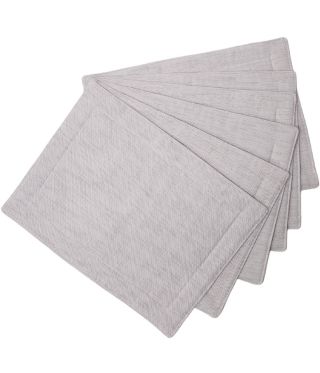 Cobble - 100% Cotton - Grey Placemats 
