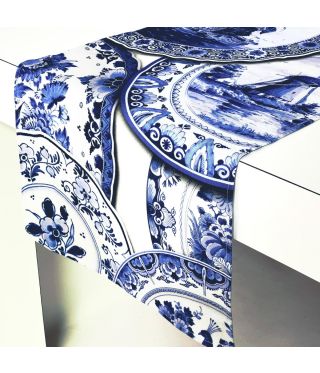 DELFT 100% COTTON TABLE RUNNERS