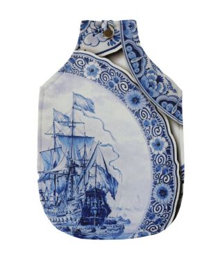 DELFT HOT WATER BOTTLE COVER 