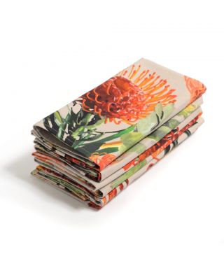 Botanica Pin Cushion  Linen Napkin Pack 6 